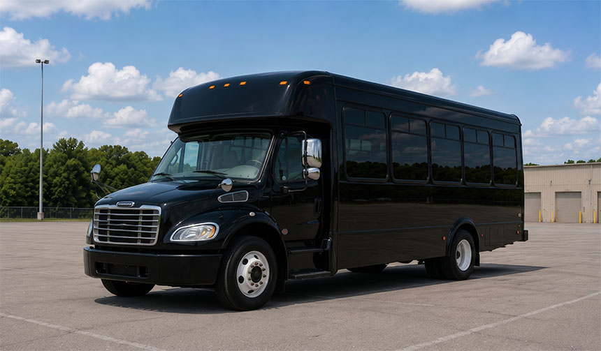 18-passenger minibus available for charter in Costa Mesa, CA