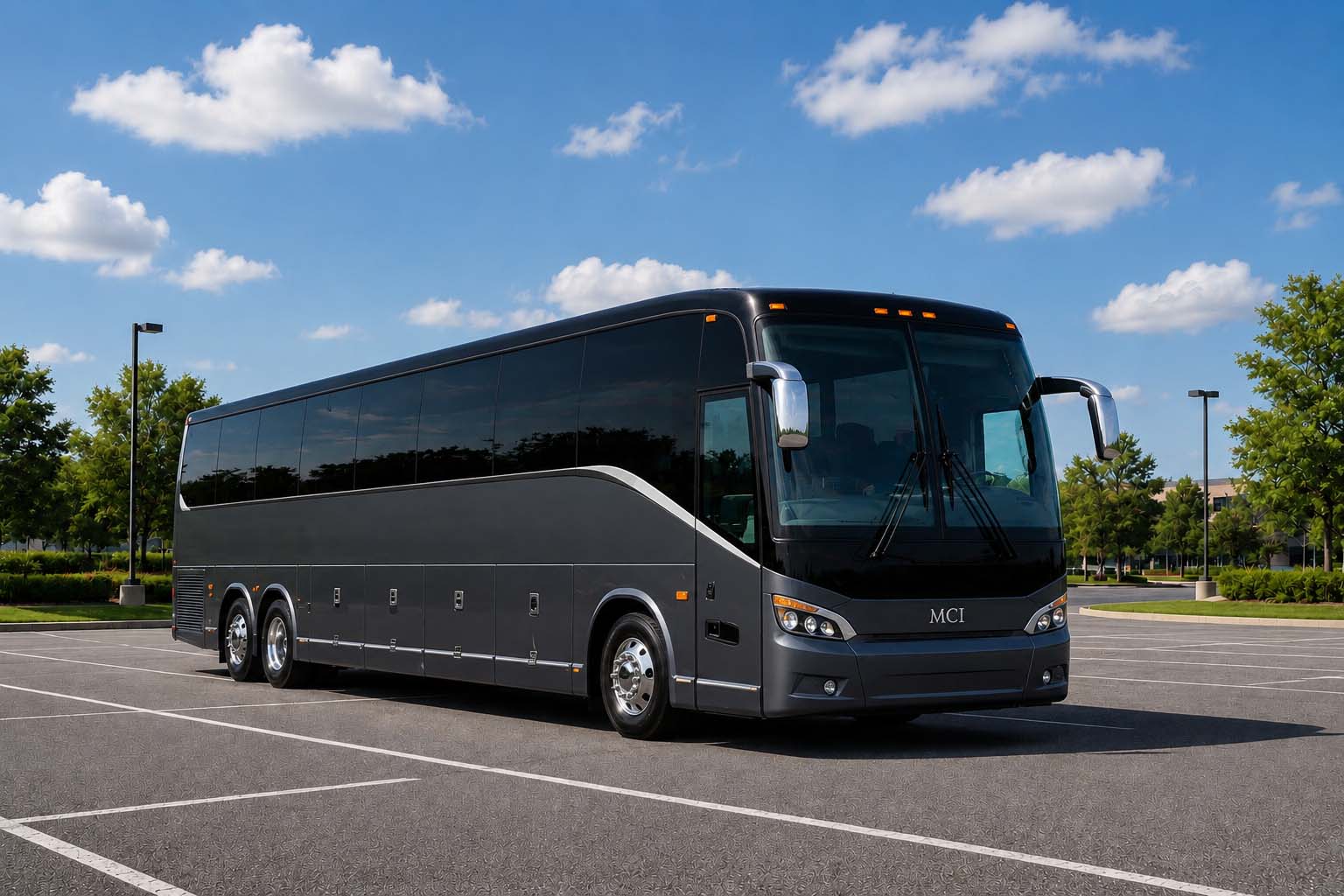Charter bus rental in Costa Mesa, CA